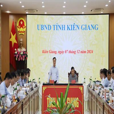 Bộ Xây dựng khảo sát thực trạng phát triển đô thị tại Kiên Giang